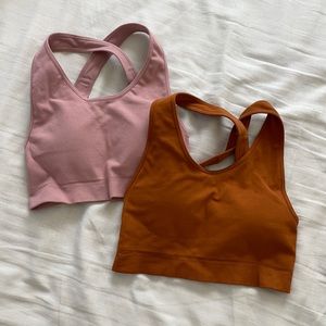 Set of 2 Bao Bei Maternity crossback bralettes